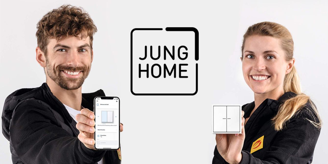 JUNG HOME bei Elektro Uscioletti in Ketsch